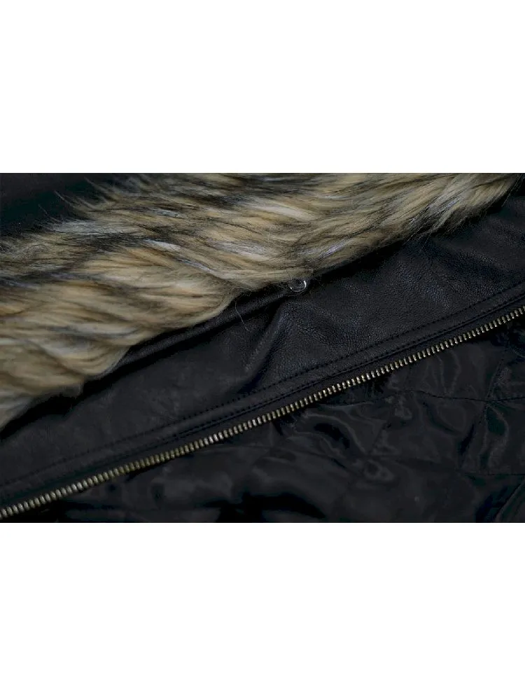 Removable Fur Flight Jacket【s0000010762】