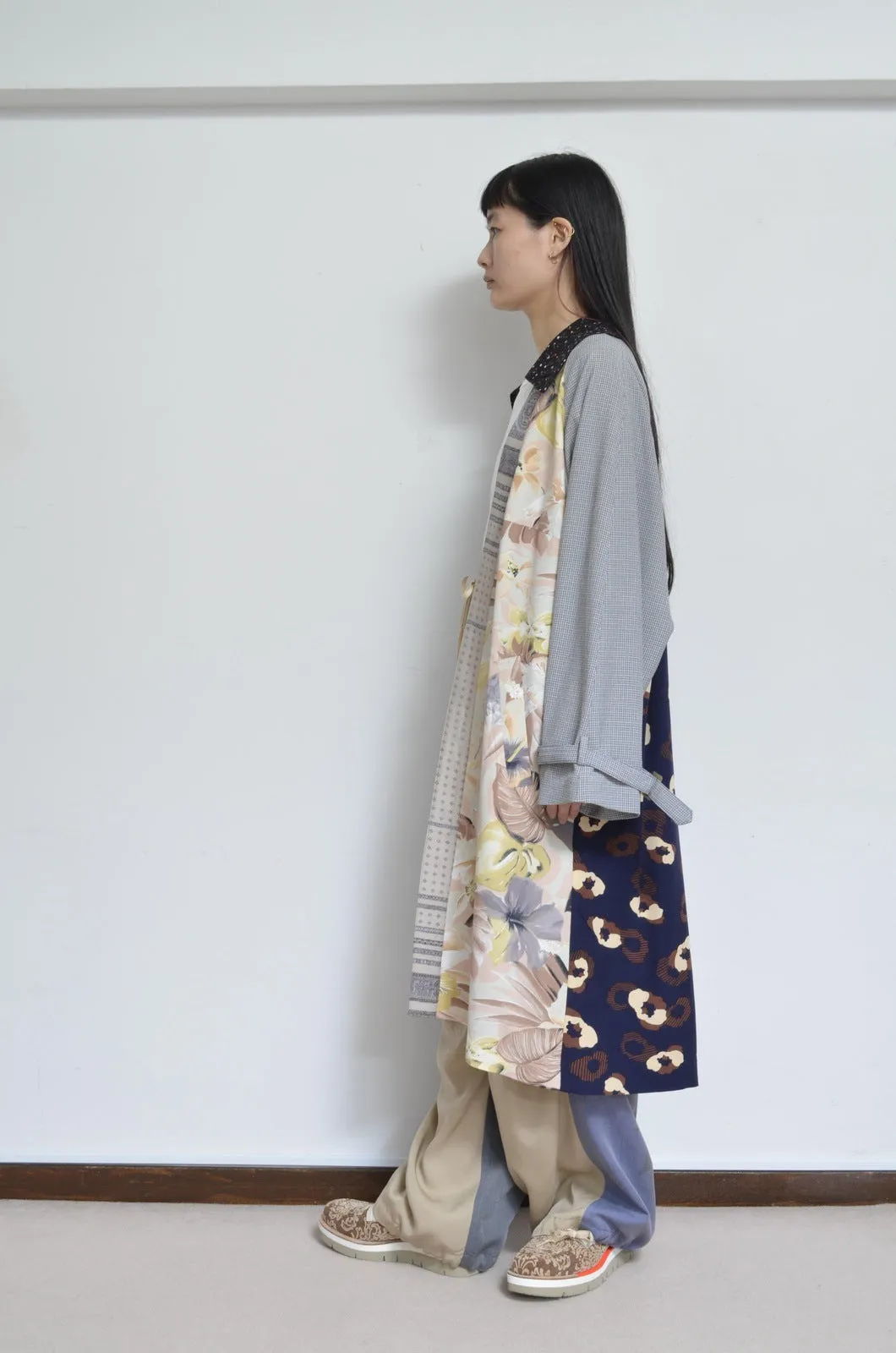 ROBE TRENCH COAT_FLORAL (01/here別注)