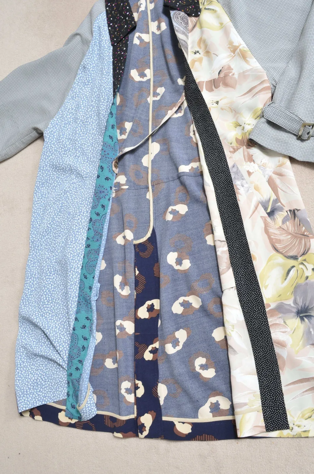 ROBE TRENCH COAT_FLORAL (01/here別注)