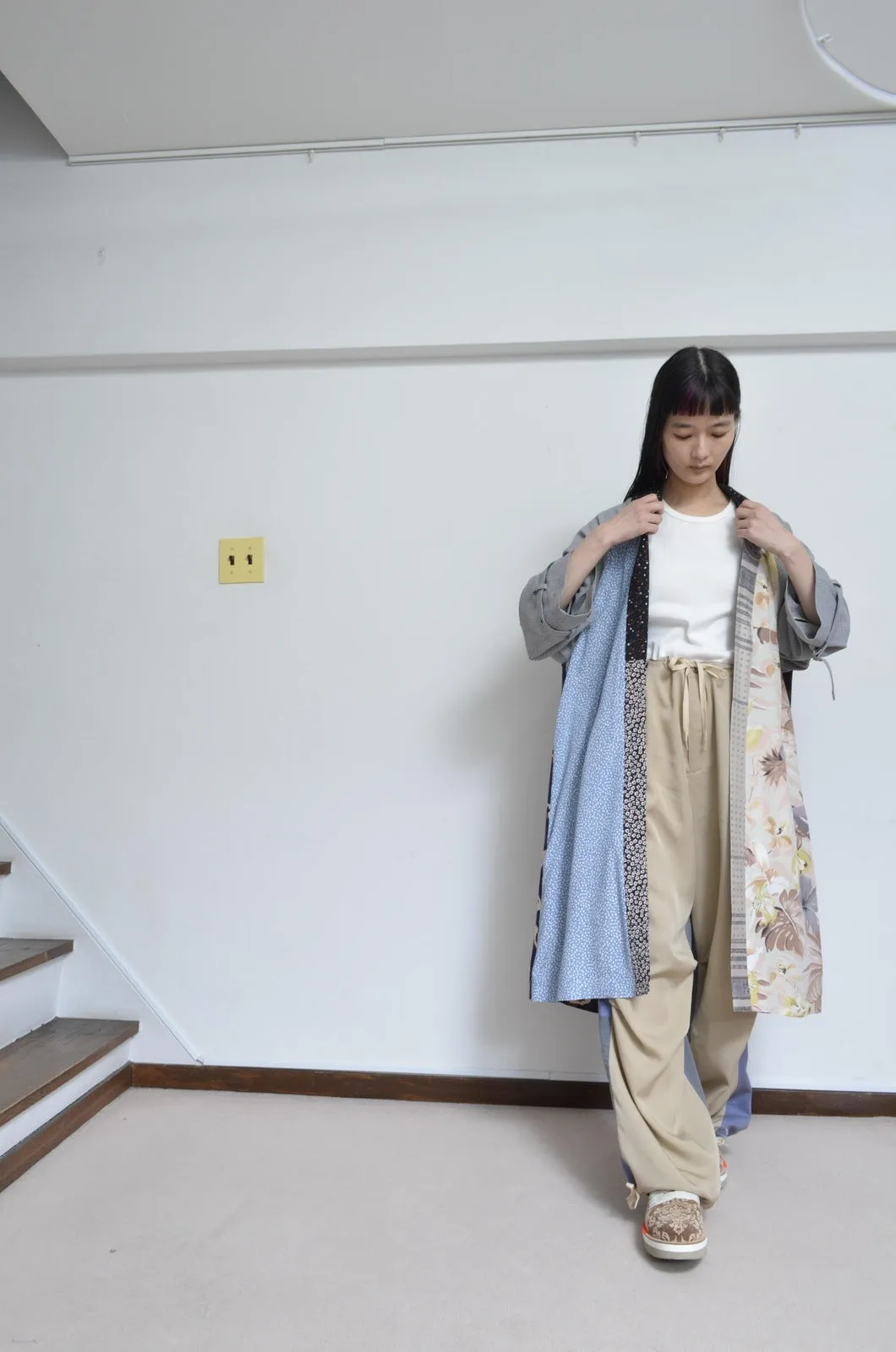 ROBE TRENCH COAT_FLORAL (01/here別注)