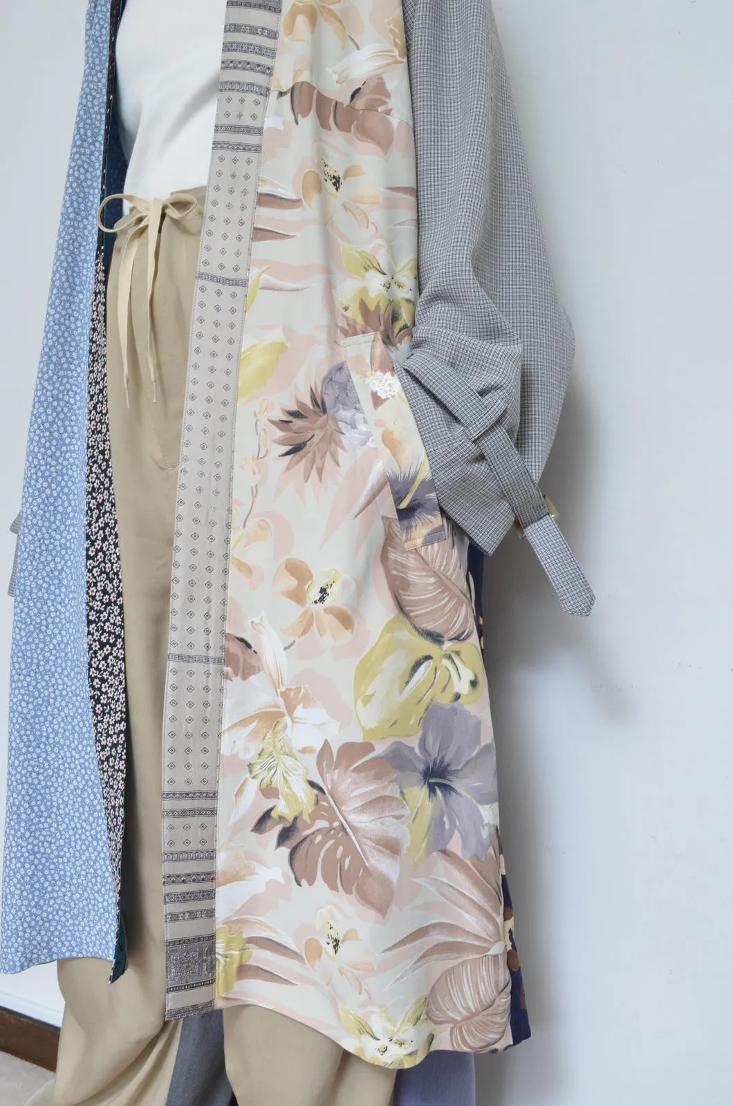 ROBE TRENCH COAT_FLORAL (01/here別注)