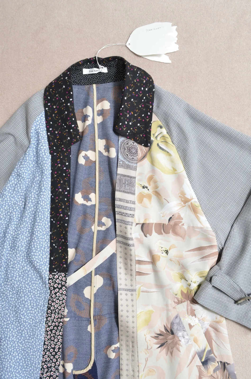 ROBE TRENCH COAT_FLORAL (01/here別注)