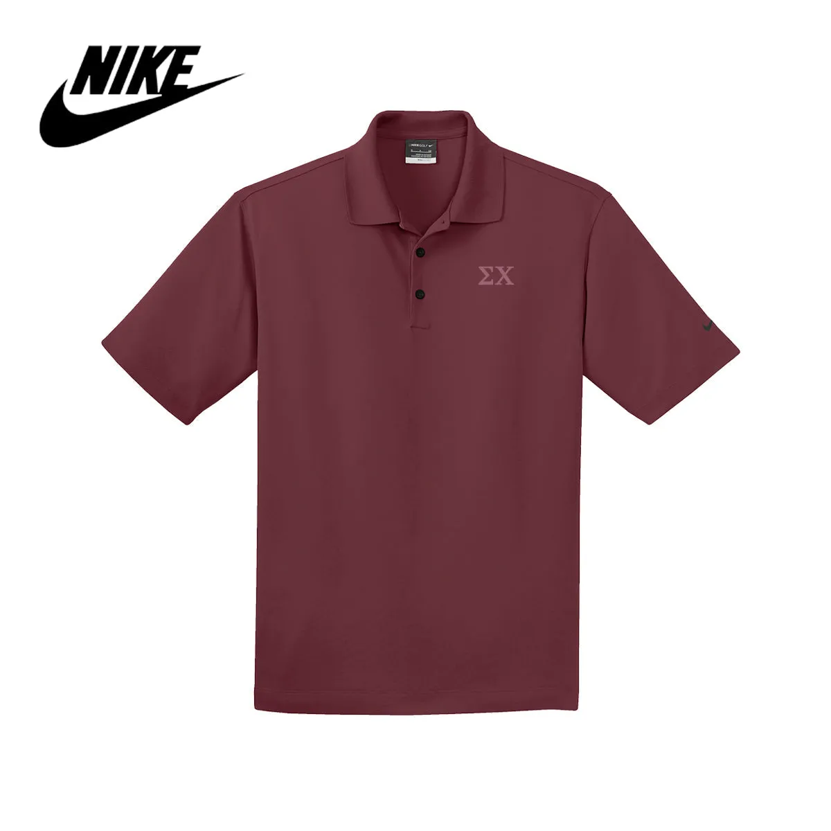 Sigma Chi Nike Embroidered Performance Polo