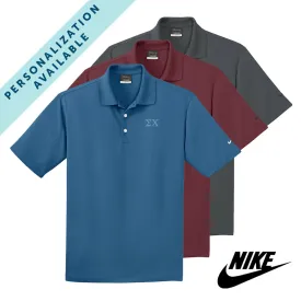 Sigma Chi Nike Embroidered Performance Polo