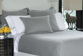 Tessa Light Grey Coverlet & Pillows by Lili Alessandra