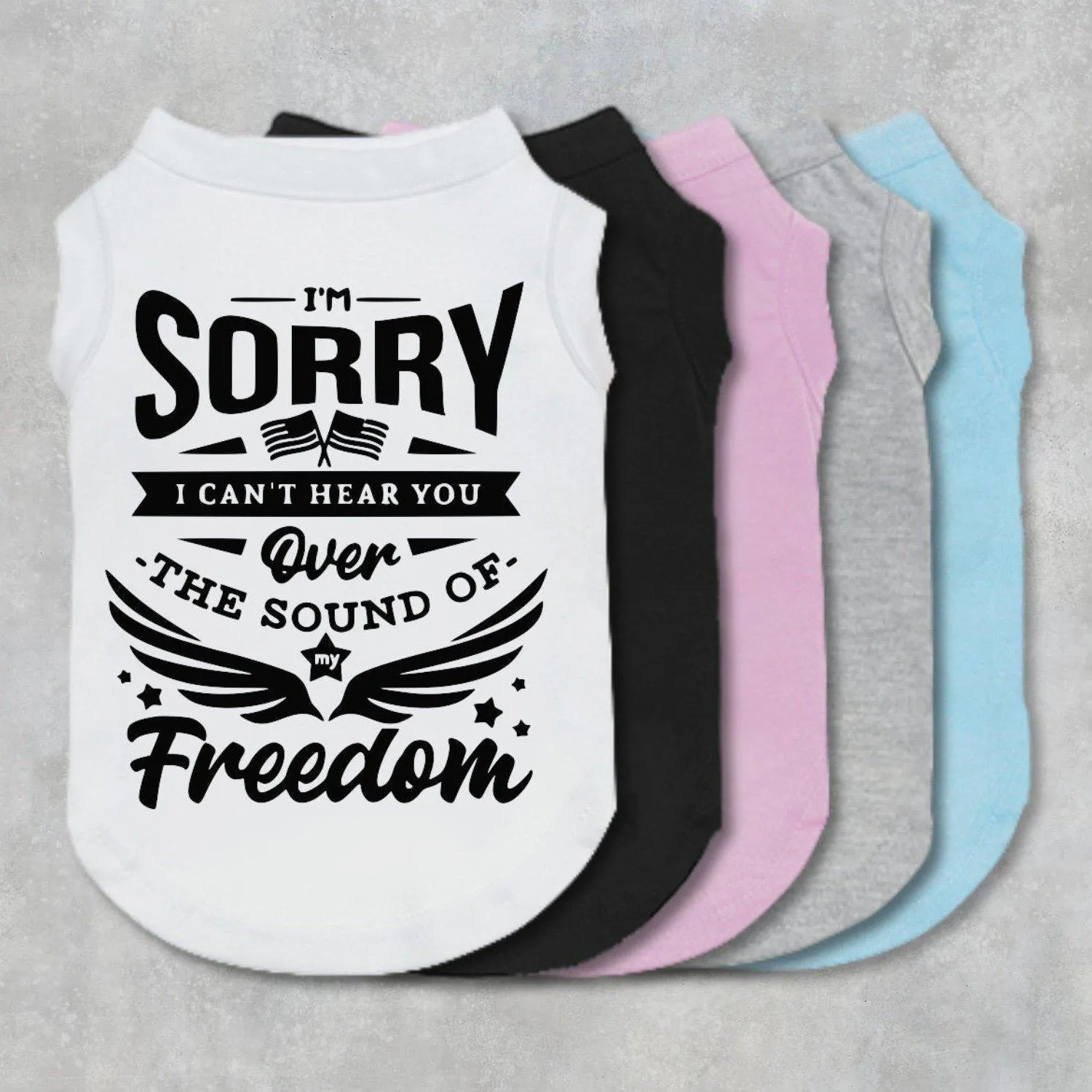 The Sound Of Freedom Pet Shirt