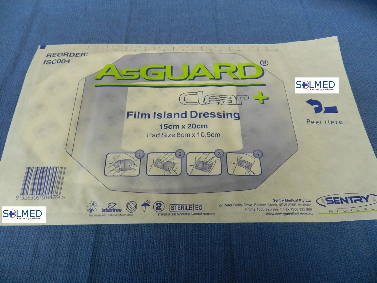 TRANSPARENT FILM ISLAND DRESSING 15 X 20CM (Expired)