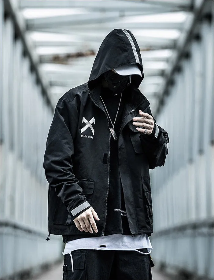 WLS New York Streetwear Cargo Winter Jacket