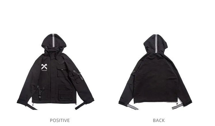 WLS New York Streetwear Cargo Winter Jacket