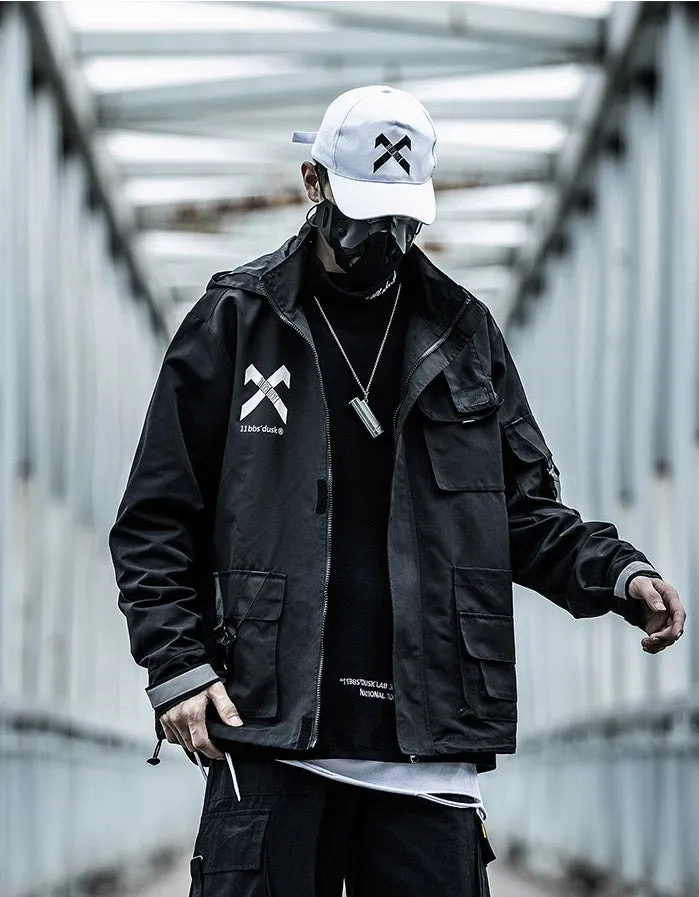 WLS New York Streetwear Cargo Winter Jacket