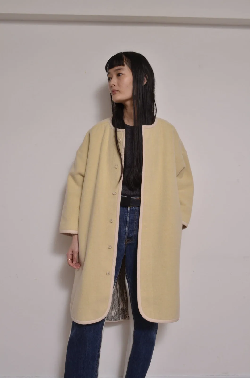 WOOL MOSSA FLAPS COAT/YELLOW_02