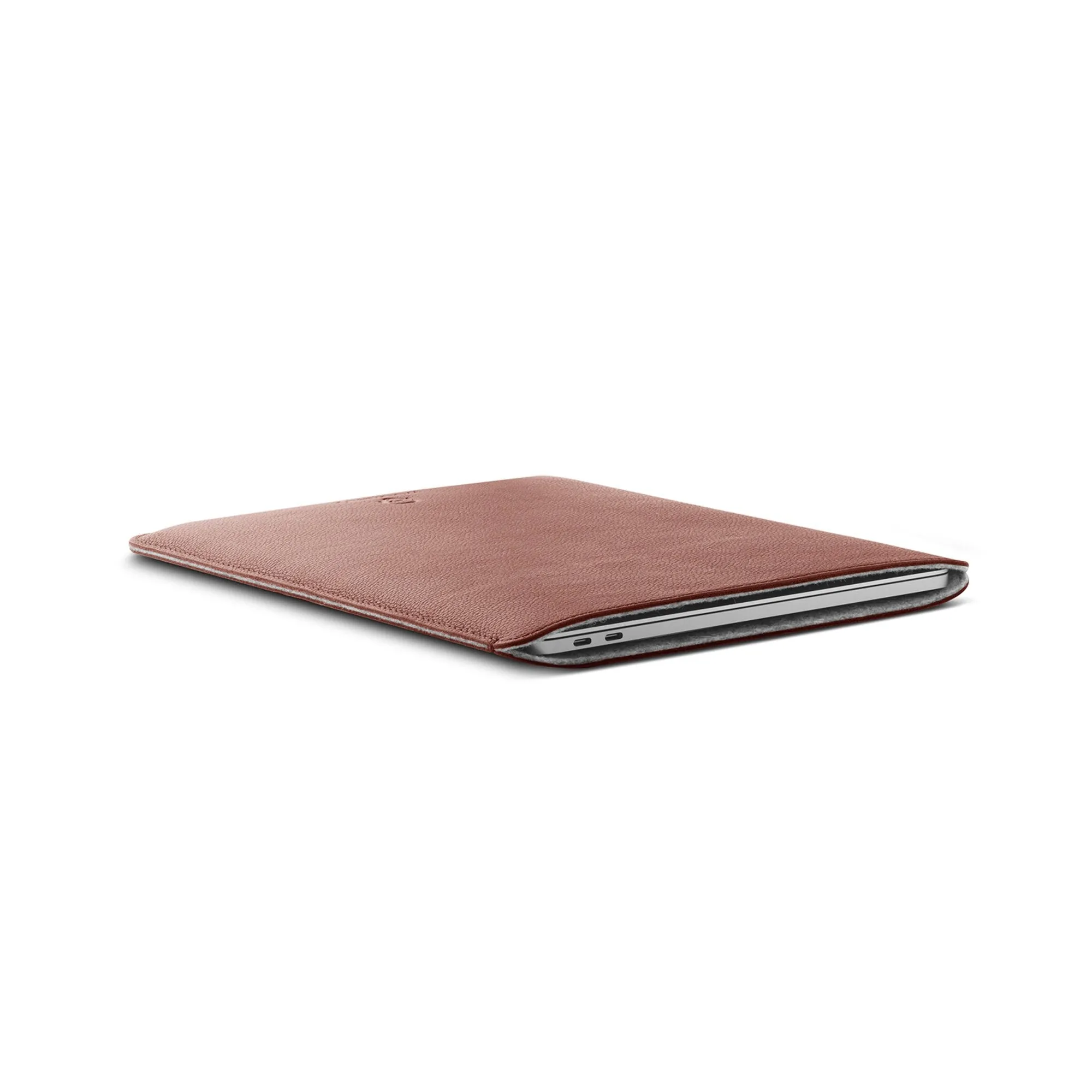 Woolnut Leather Sleeve for 13-inch MacBook Air and MacBook Pro