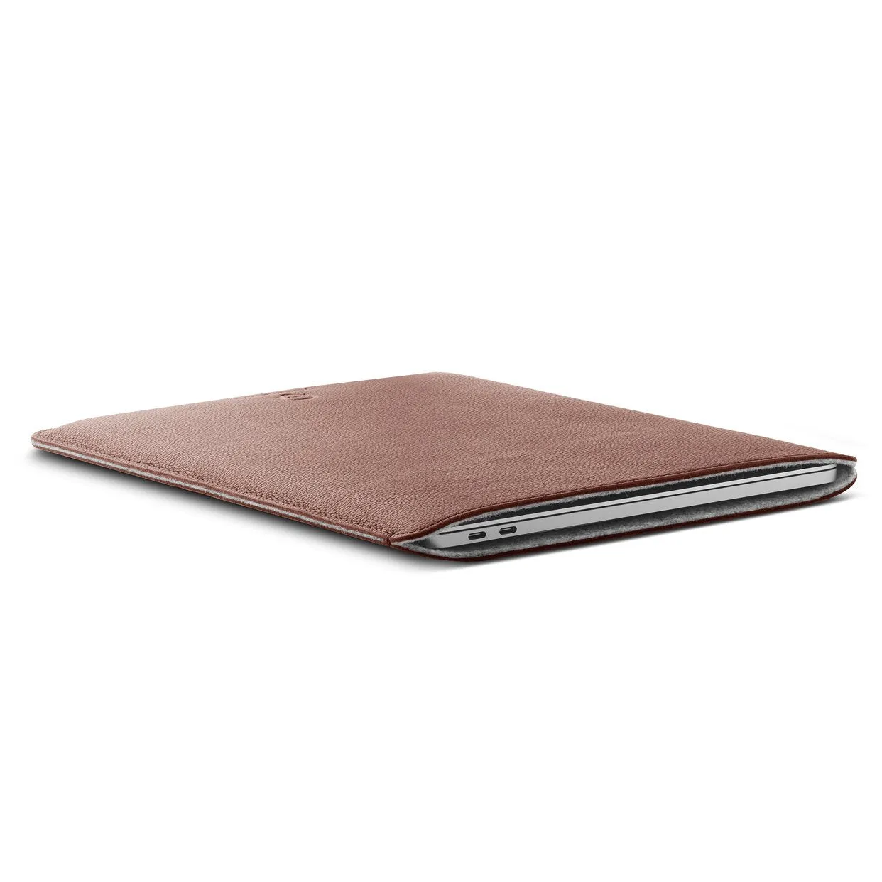 Woolnut Leather Sleeve for 13-inch MacBook Air and MacBook Pro